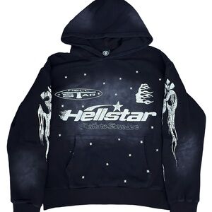 Hellstar Racer Washed Hoodie